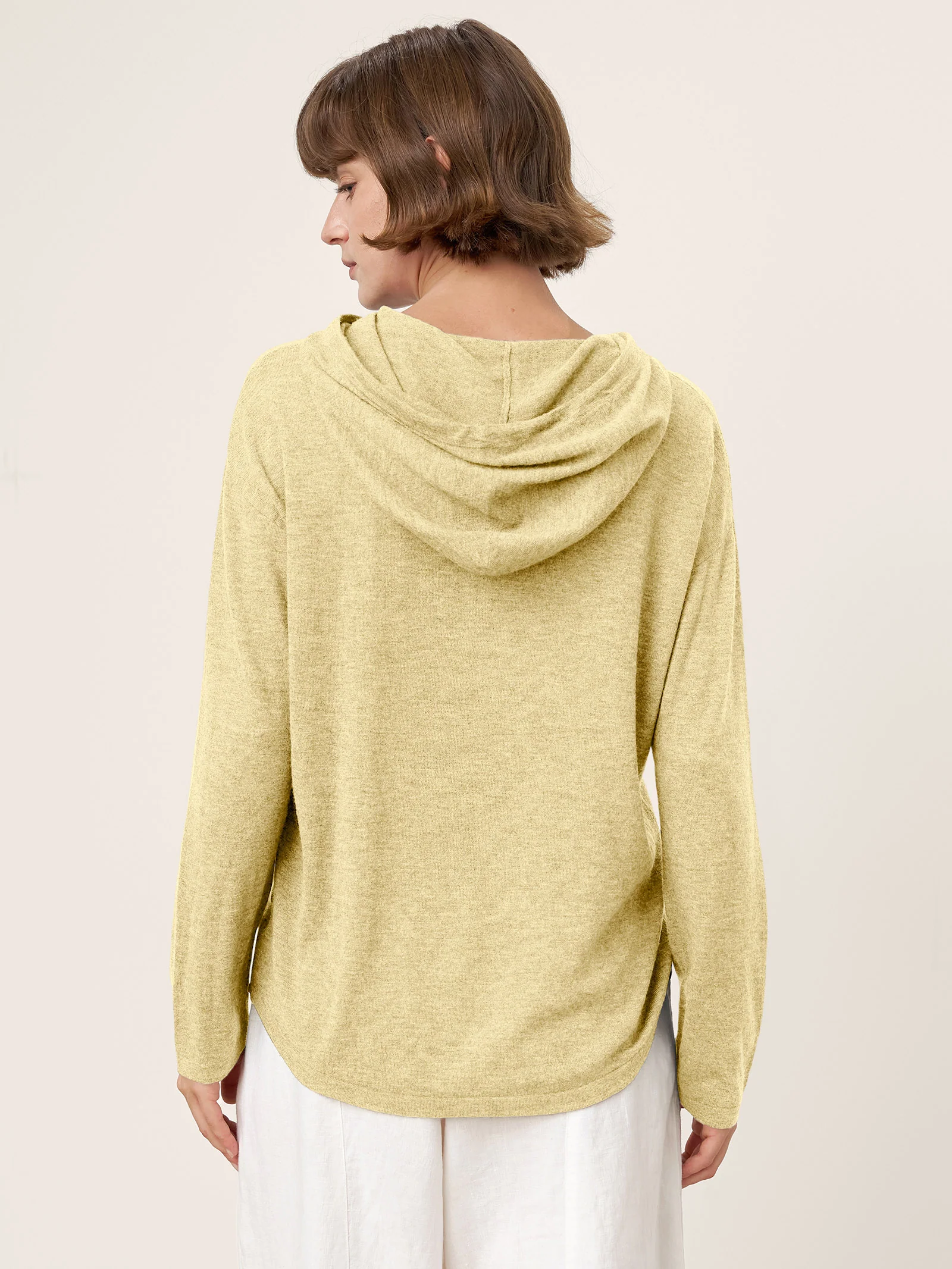 100% Extra-Fine Merino Wool Knit Hooded Sweatshirt SIA - Image 18