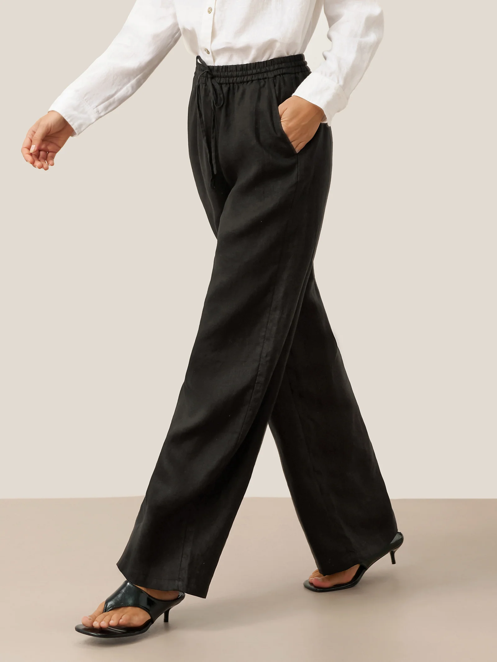 100% Linen Classic Pants LYON - Image 18