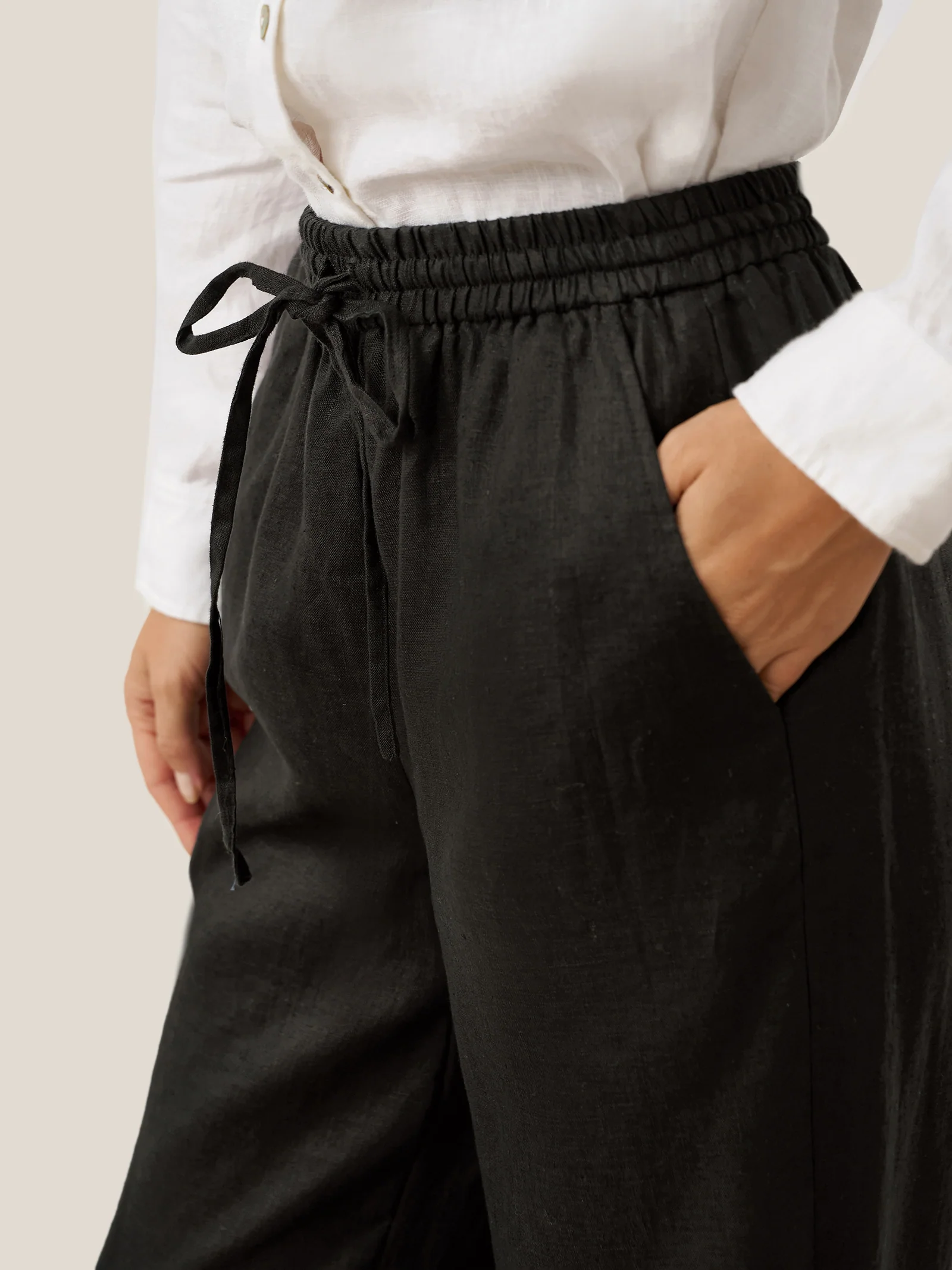 100% Linen Classic Pants LYON - Image 22