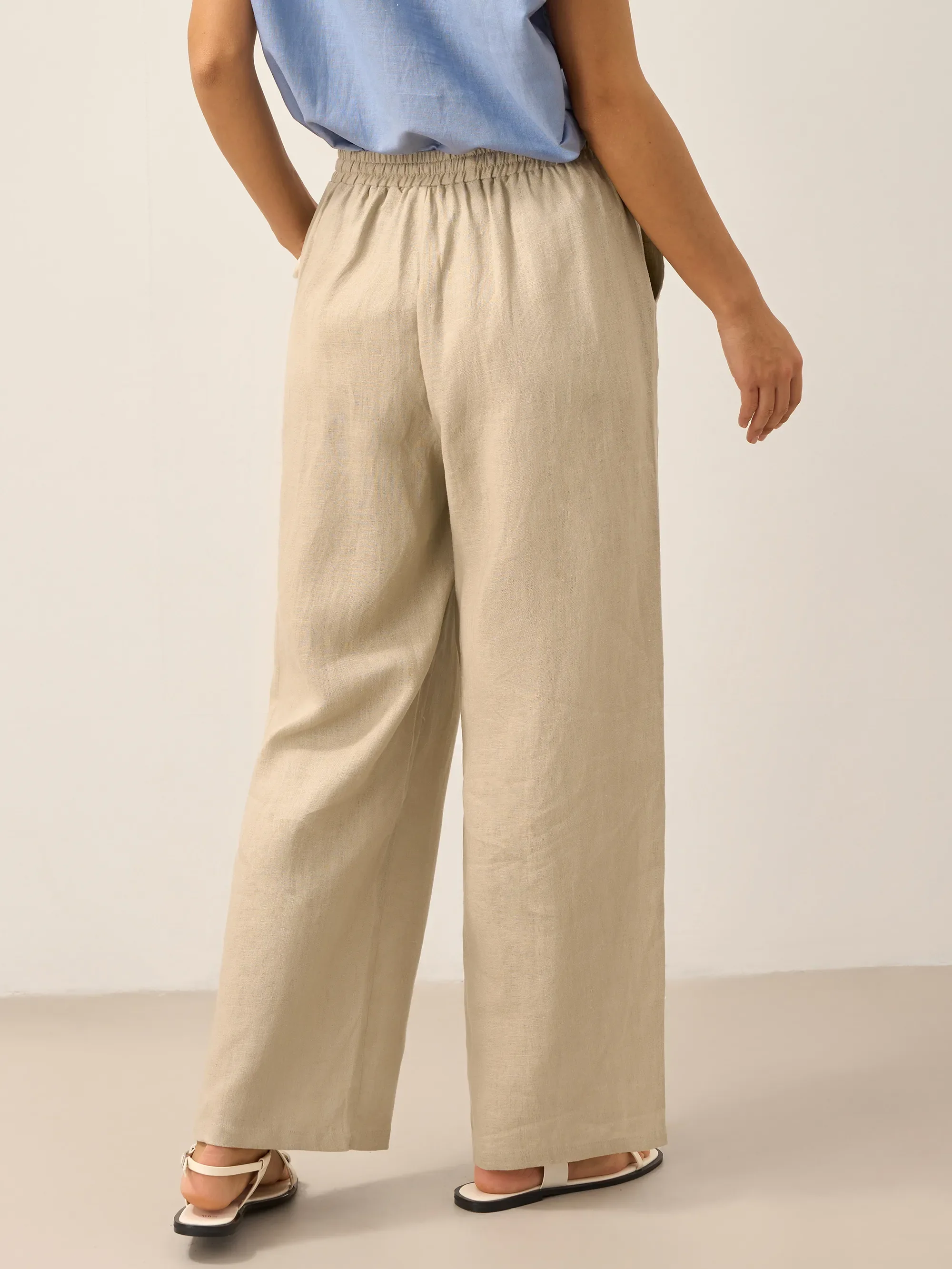 100% Linen Classic Pants LYON - Image 36