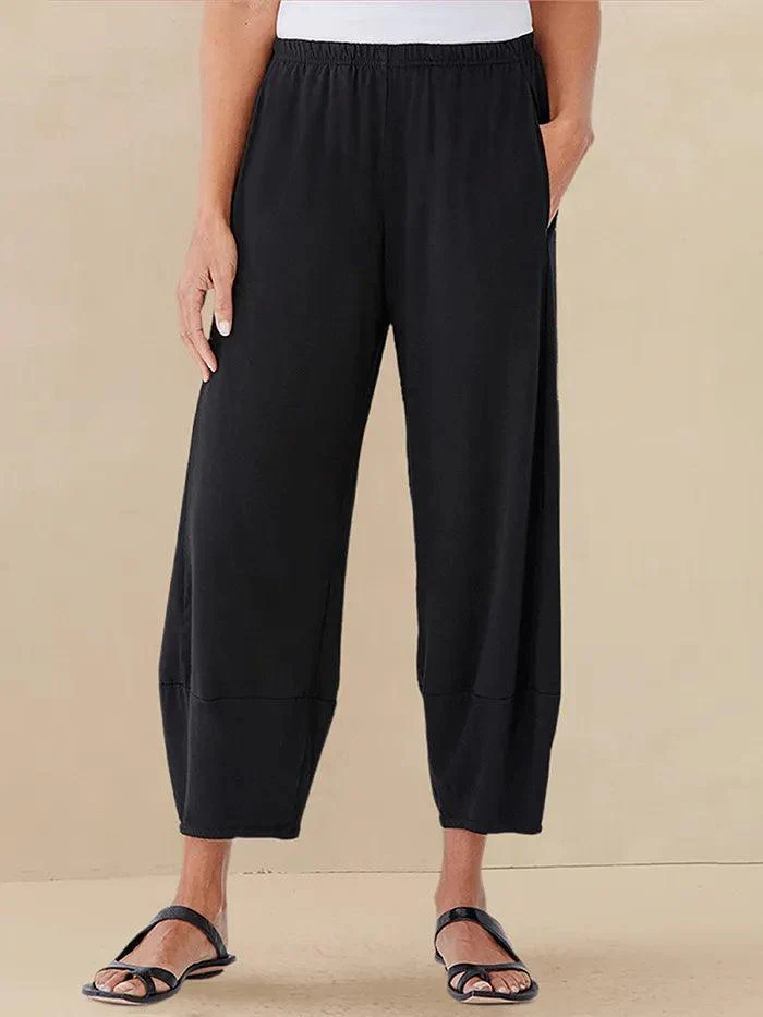 100% Linen Crop Pants RORY - Image 5