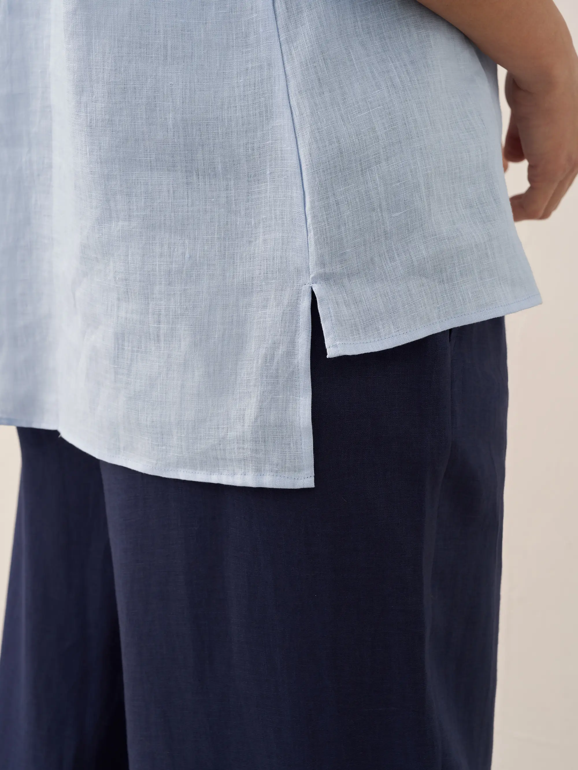 100% Linen Dress Shirt JOANNA - Image 10