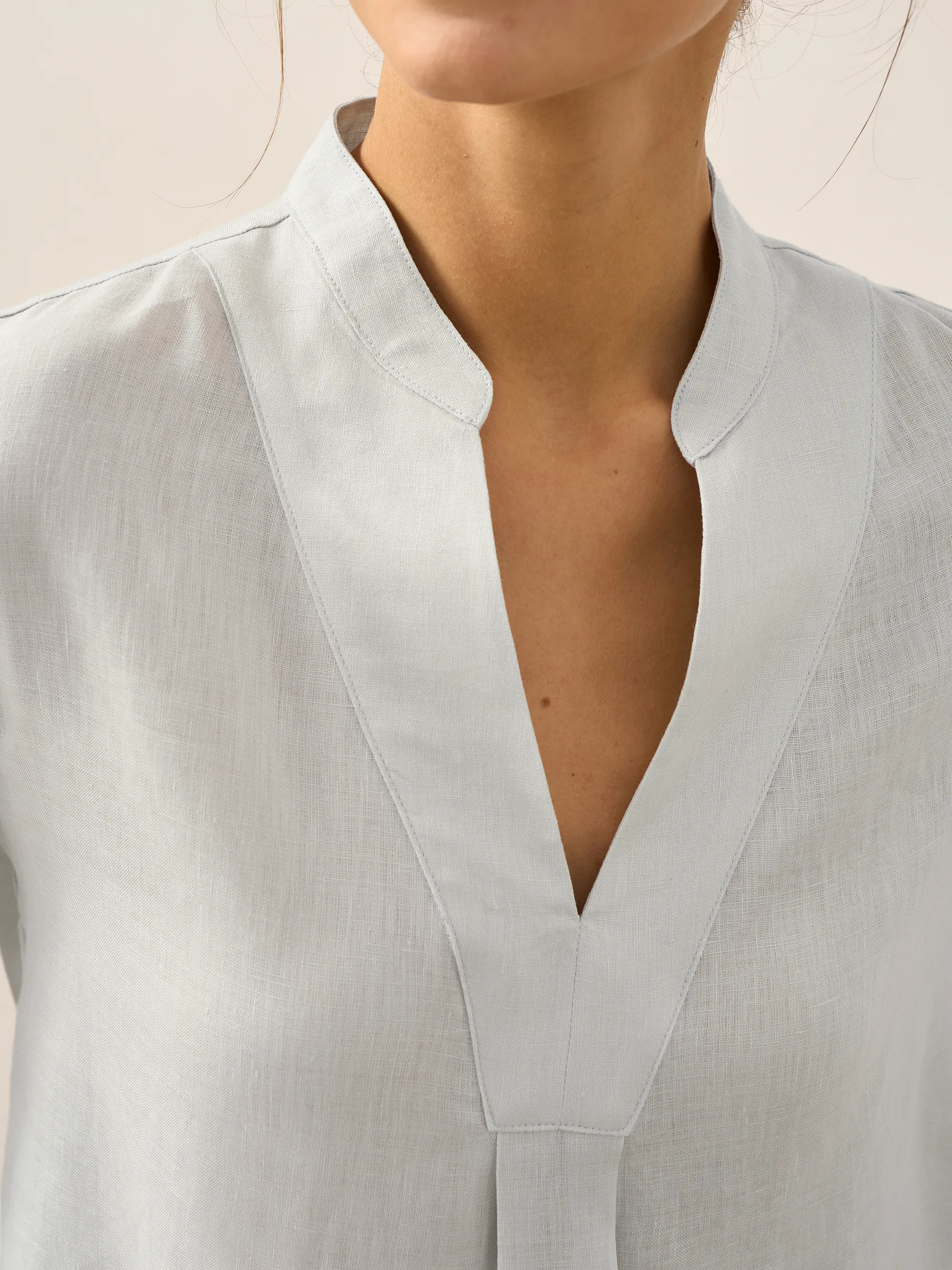 100% Linen Dress Shirt JOANNA - Image 42