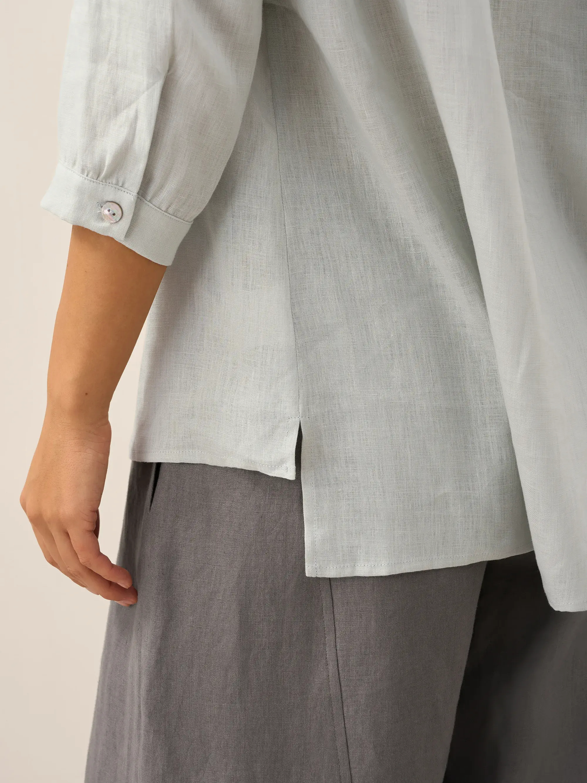 100% Linen Dress Shirt JOANNA - Image 43