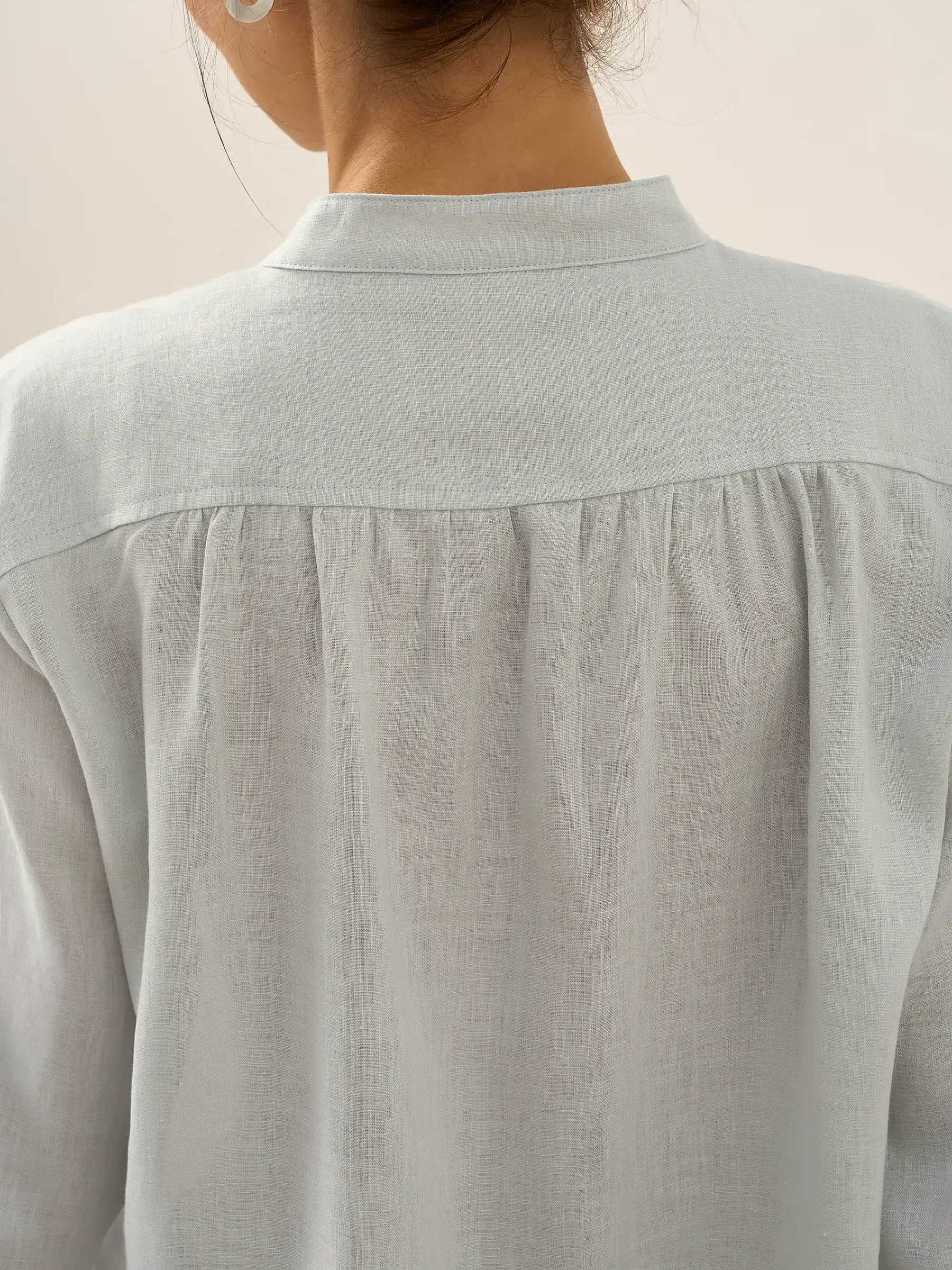 100% Linen Dress Shirt JOANNA - Image 44