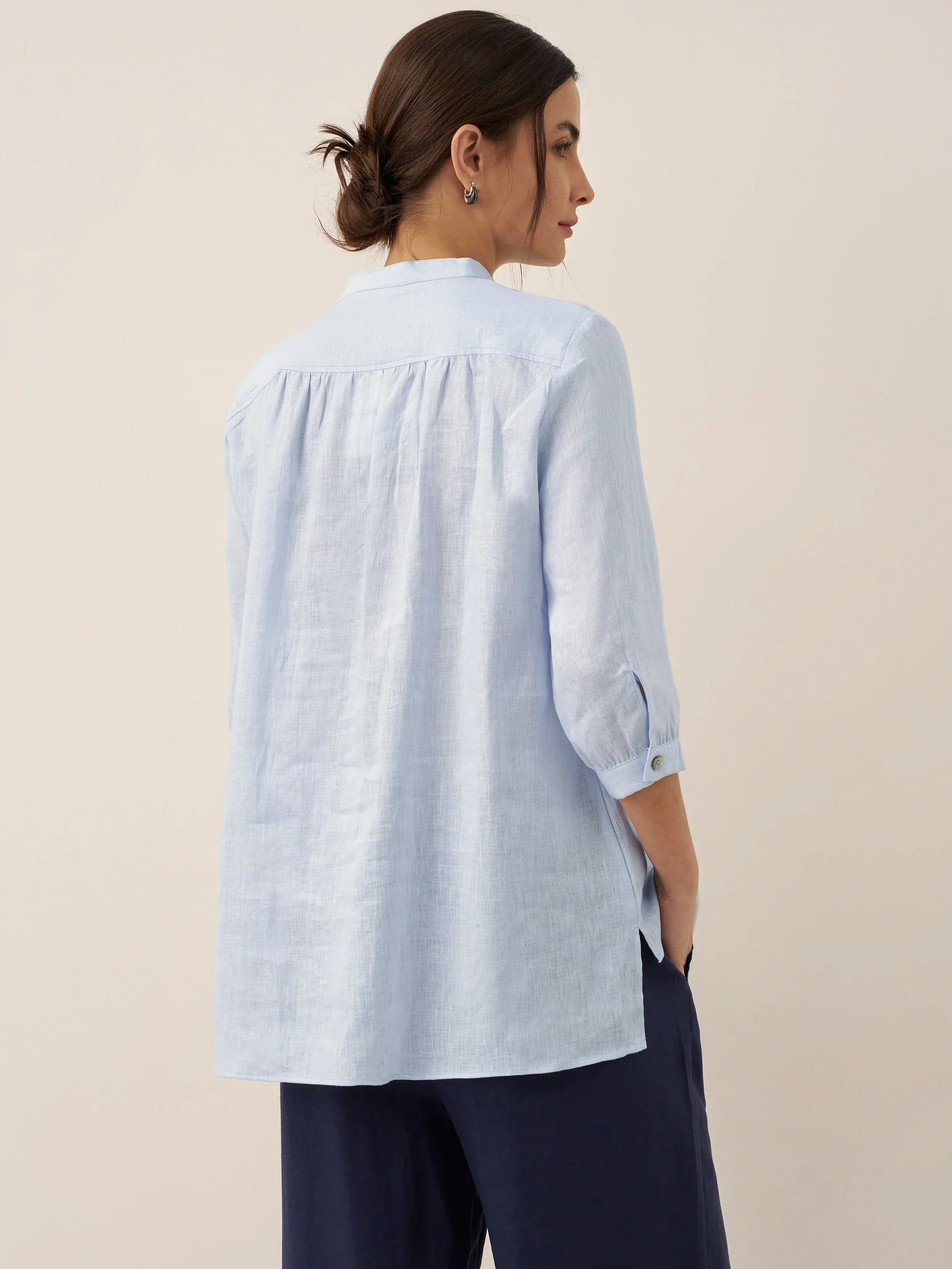 100% Linen Dress Shirt JOANNA - Image 15