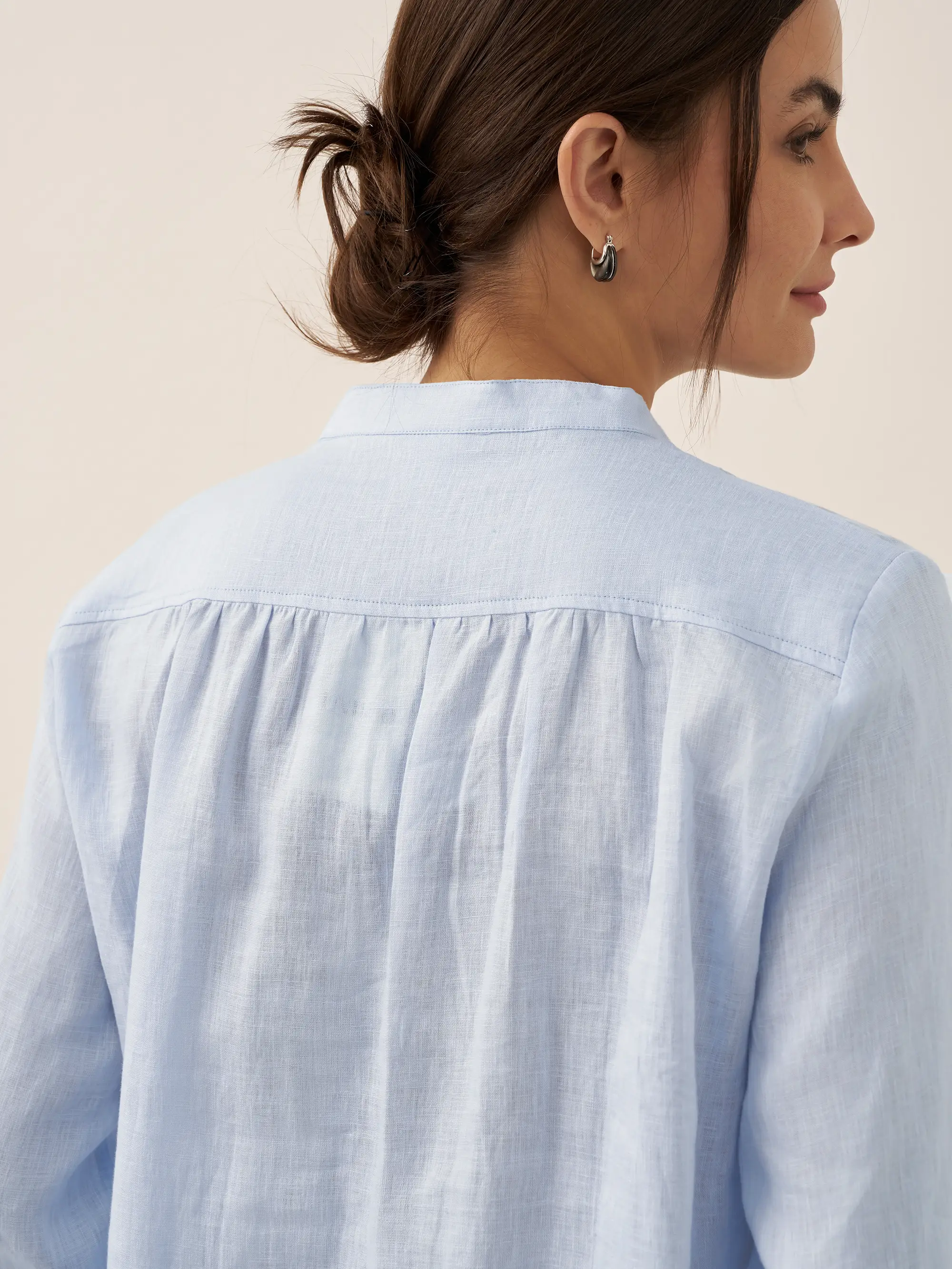 100% Linen Dress Shirt JOANNA - Image 19