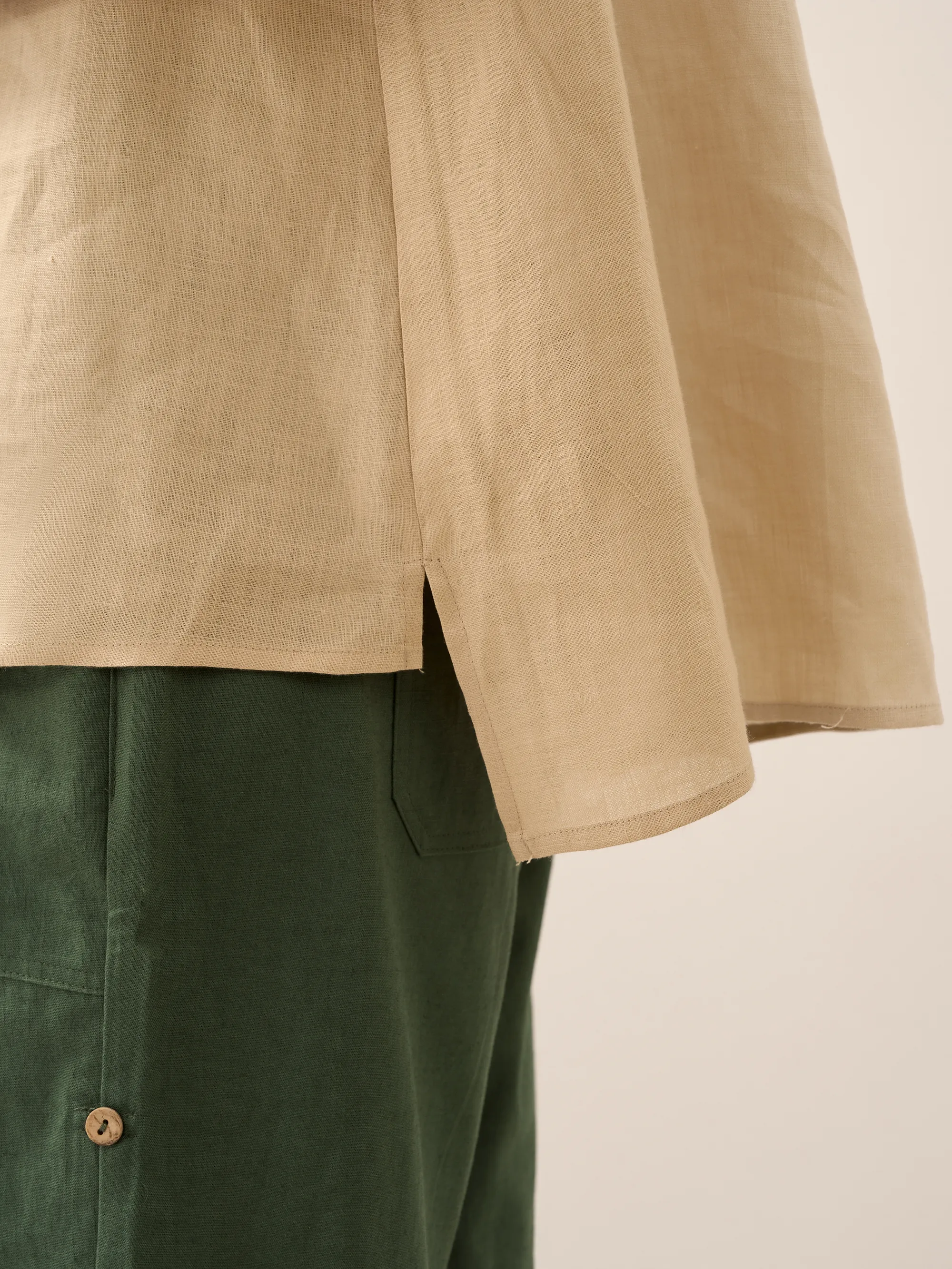 100% Linen Dress Shirt JOANNA - Image 30