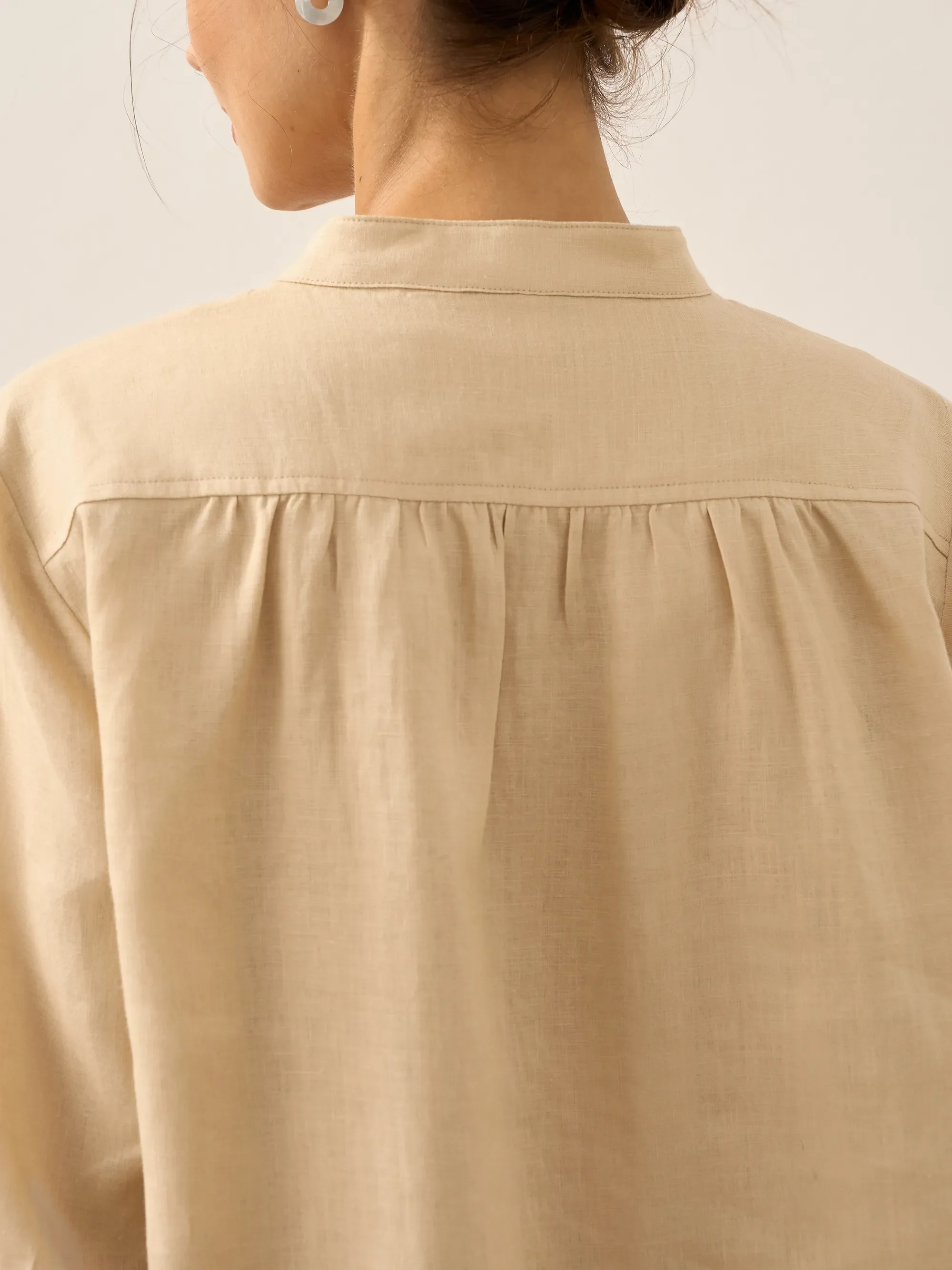 100% Linen Dress Shirt JOANNA - Image 32