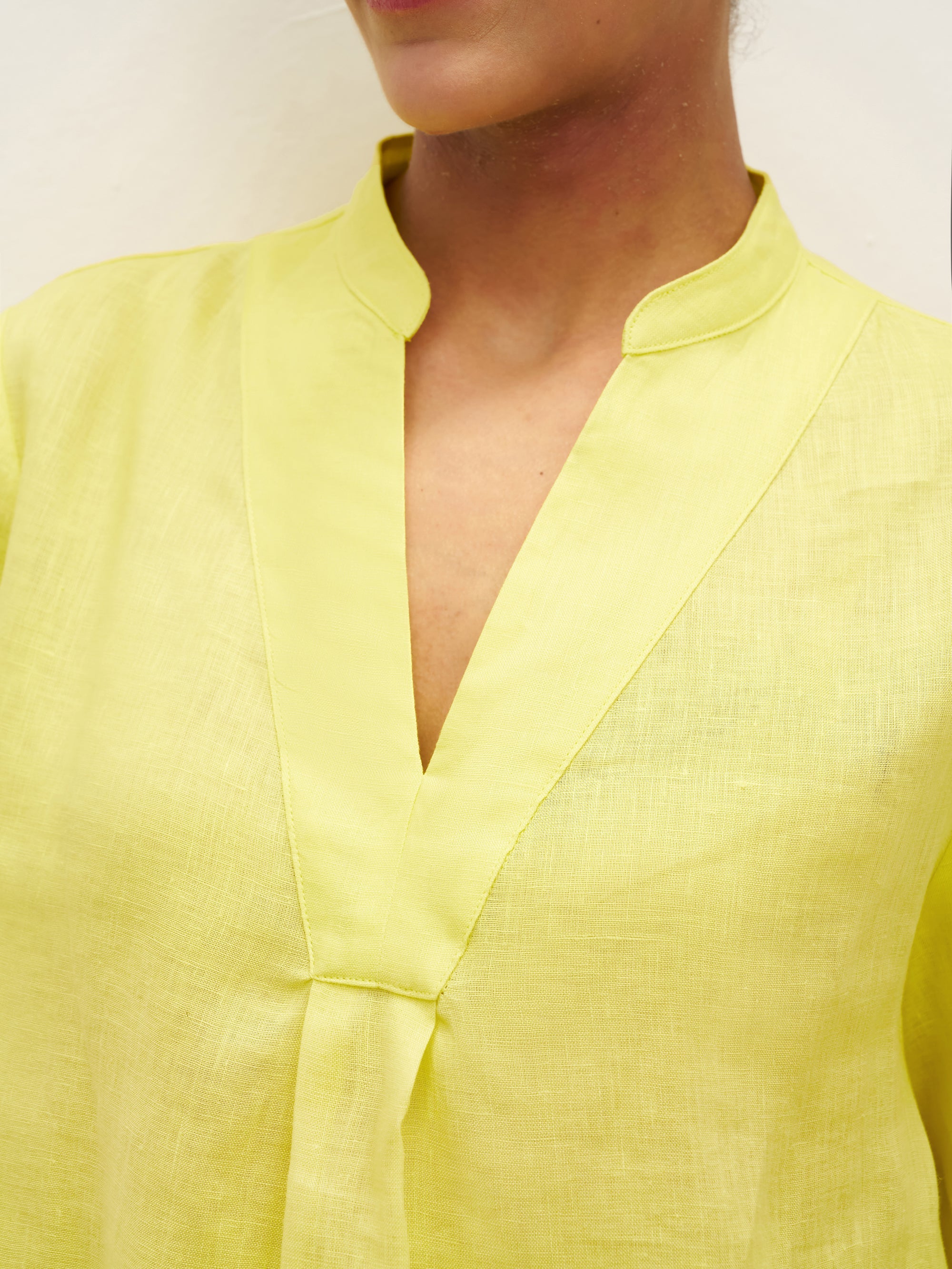 100% Linen Dress Shirt JOANNA - Image 52