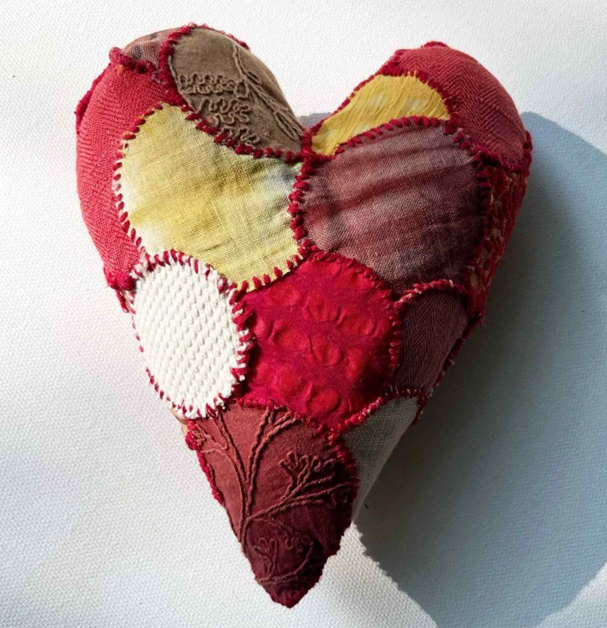 Blooming Botanical Hand-Dyed Cotton Linen Patchwork Kit (13 Swatches) - Image 4