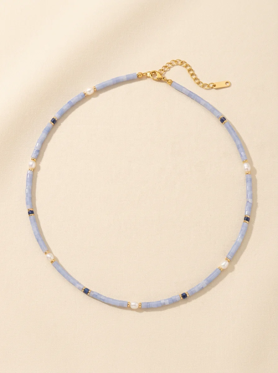 Freshwater Pearl Layering Necklace - Image 3