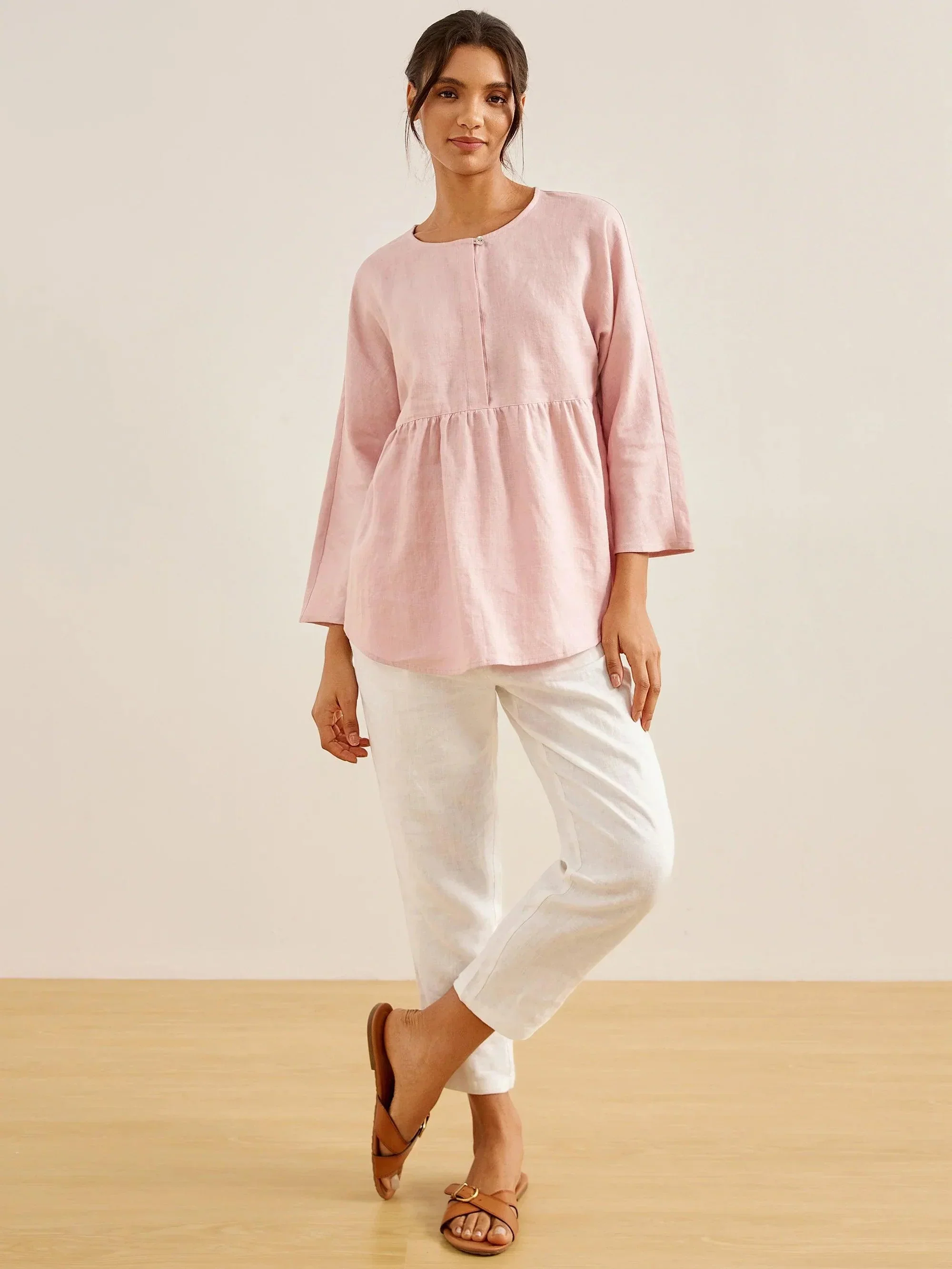 Linen Long-Sleeved Top SITKA - Image 7