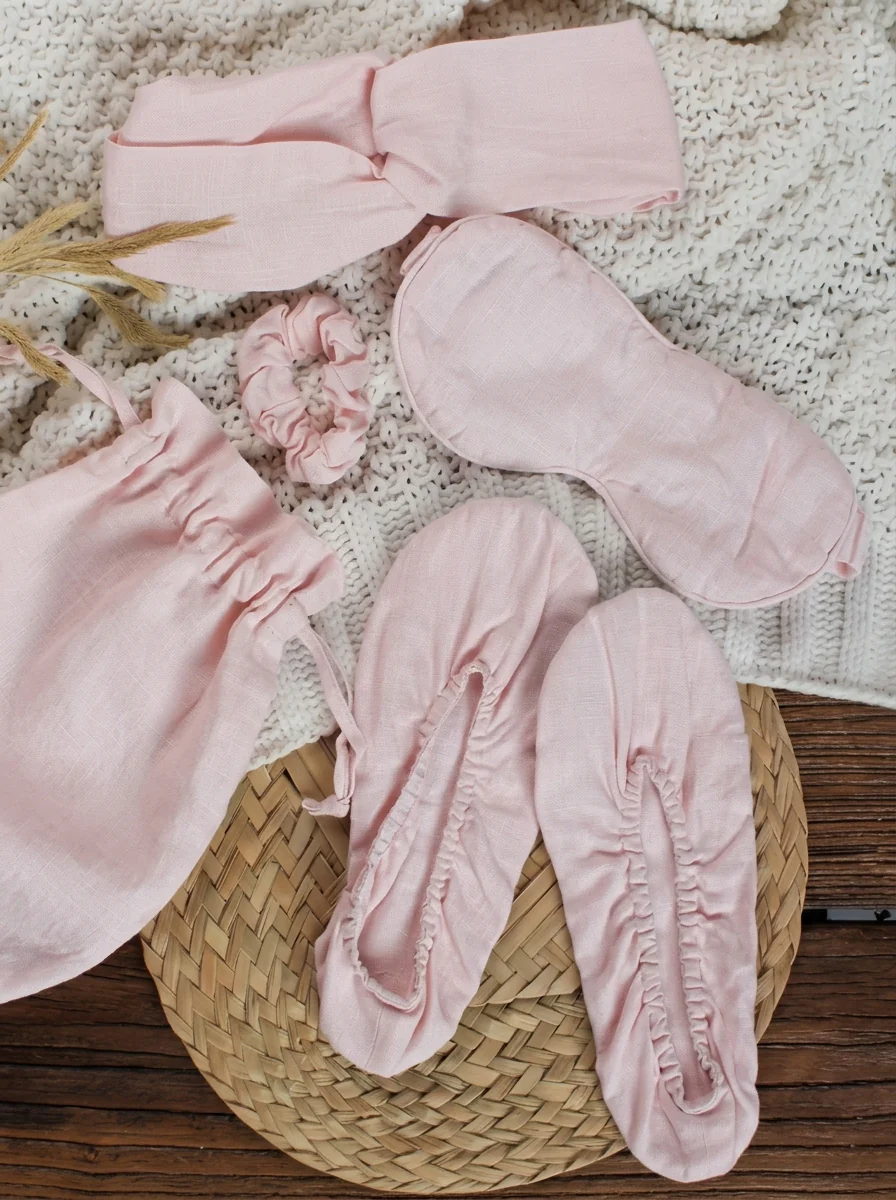Linen Sleep and Travel Comfort Set - Image 3