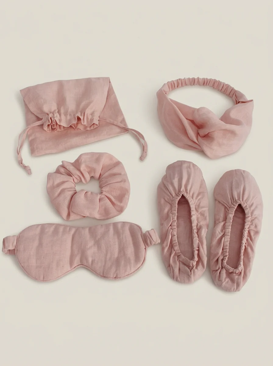 Linen Sleep and Travel Comfort Set - Image 5