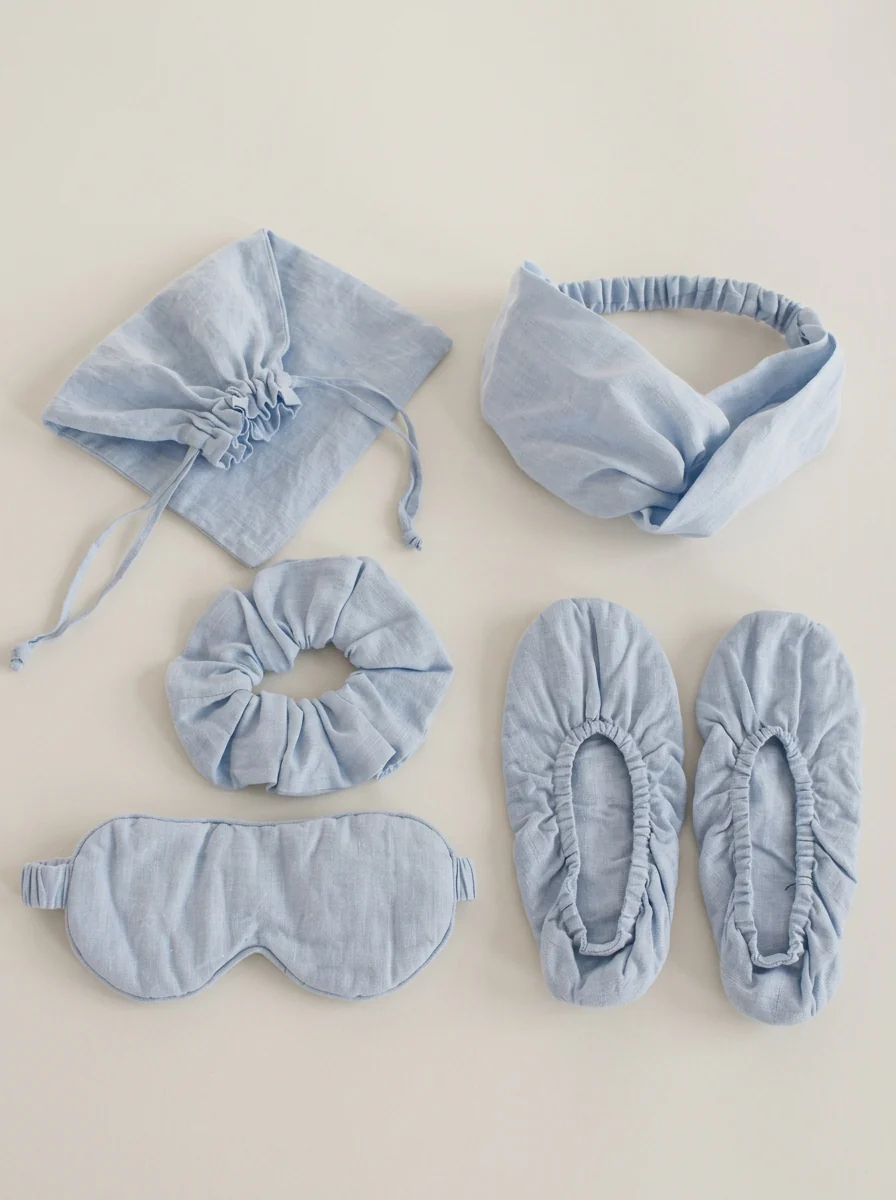 Linen Sleep and Travel Comfort Set - Image 6