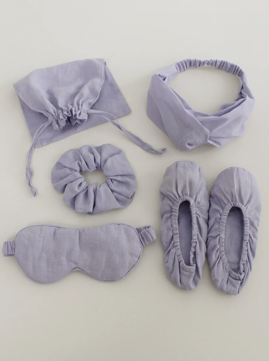 Linen Sleep and Travel Comfort Set - Image 8