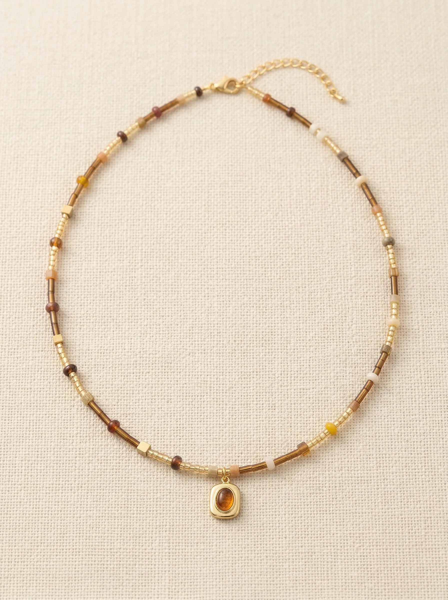 Natural Stone Boho Jewelry Choker Necklace - Image 6