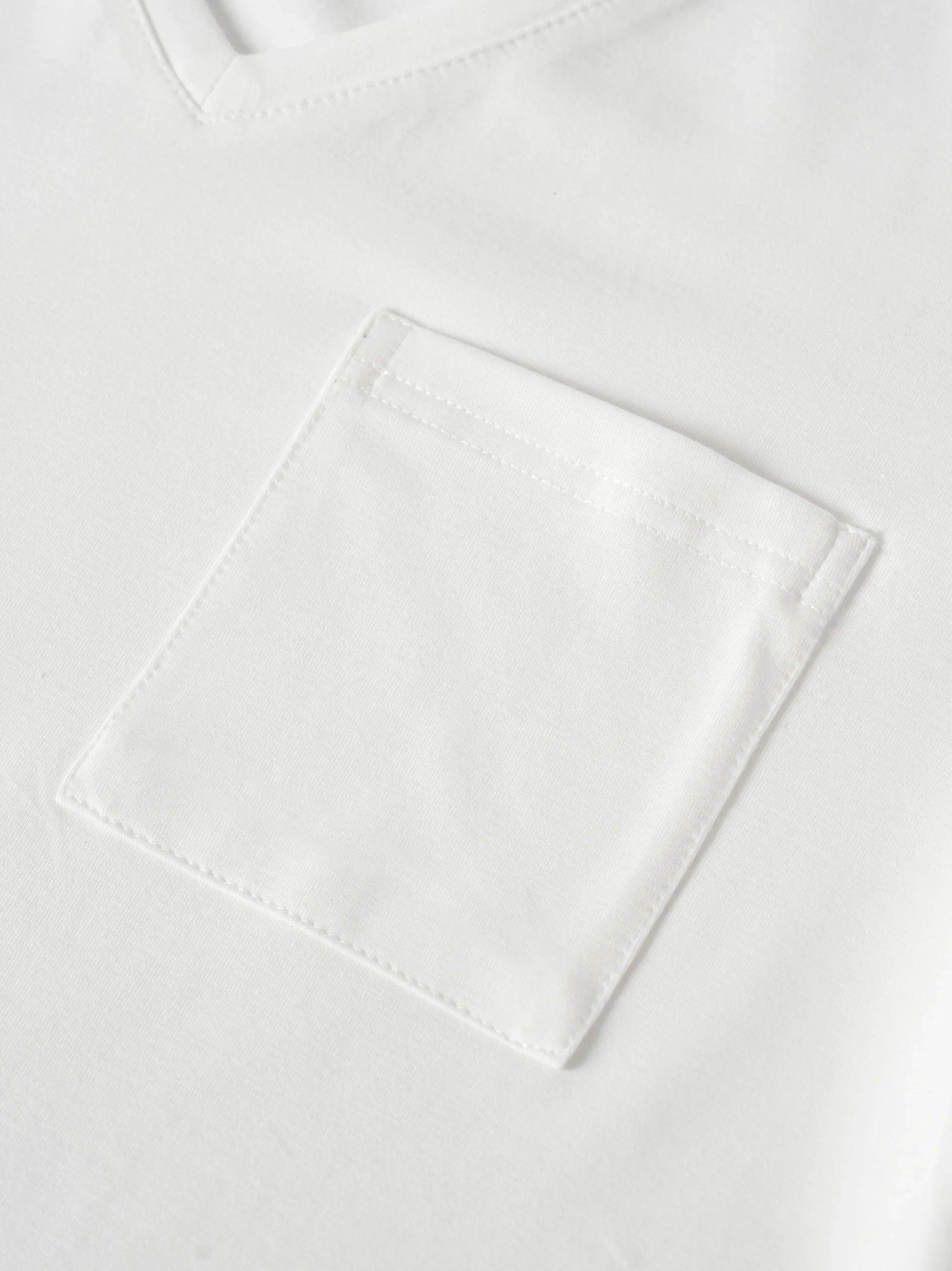 Stretch-Knit Bamboo Classic Basic Tee BELLE - Image 32