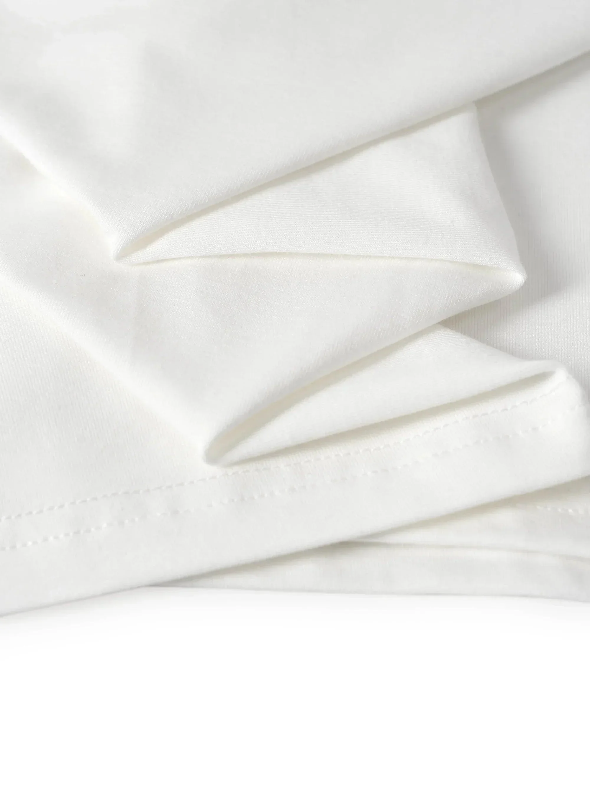 Stretch-Knit Bamboo Classic Basic Tee BELLE - Image 9