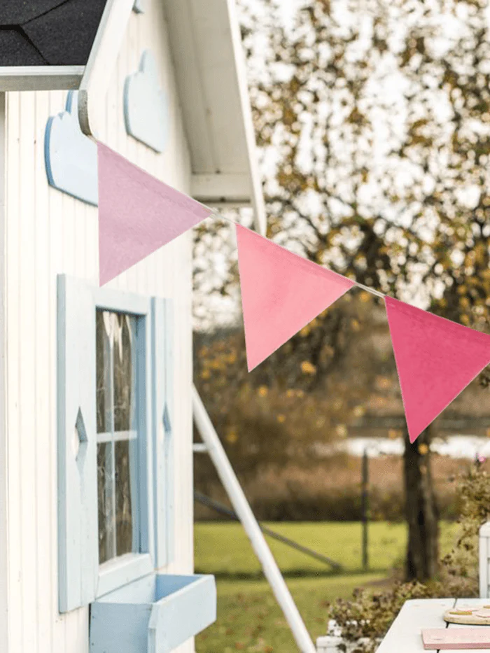 Sustainable Linen-Look Bunting Flags - Image 4