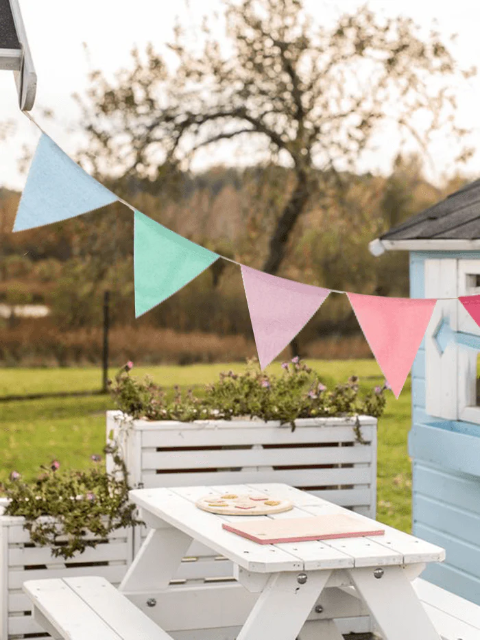 Sustainable Linen-Look Bunting Flags - Image 5