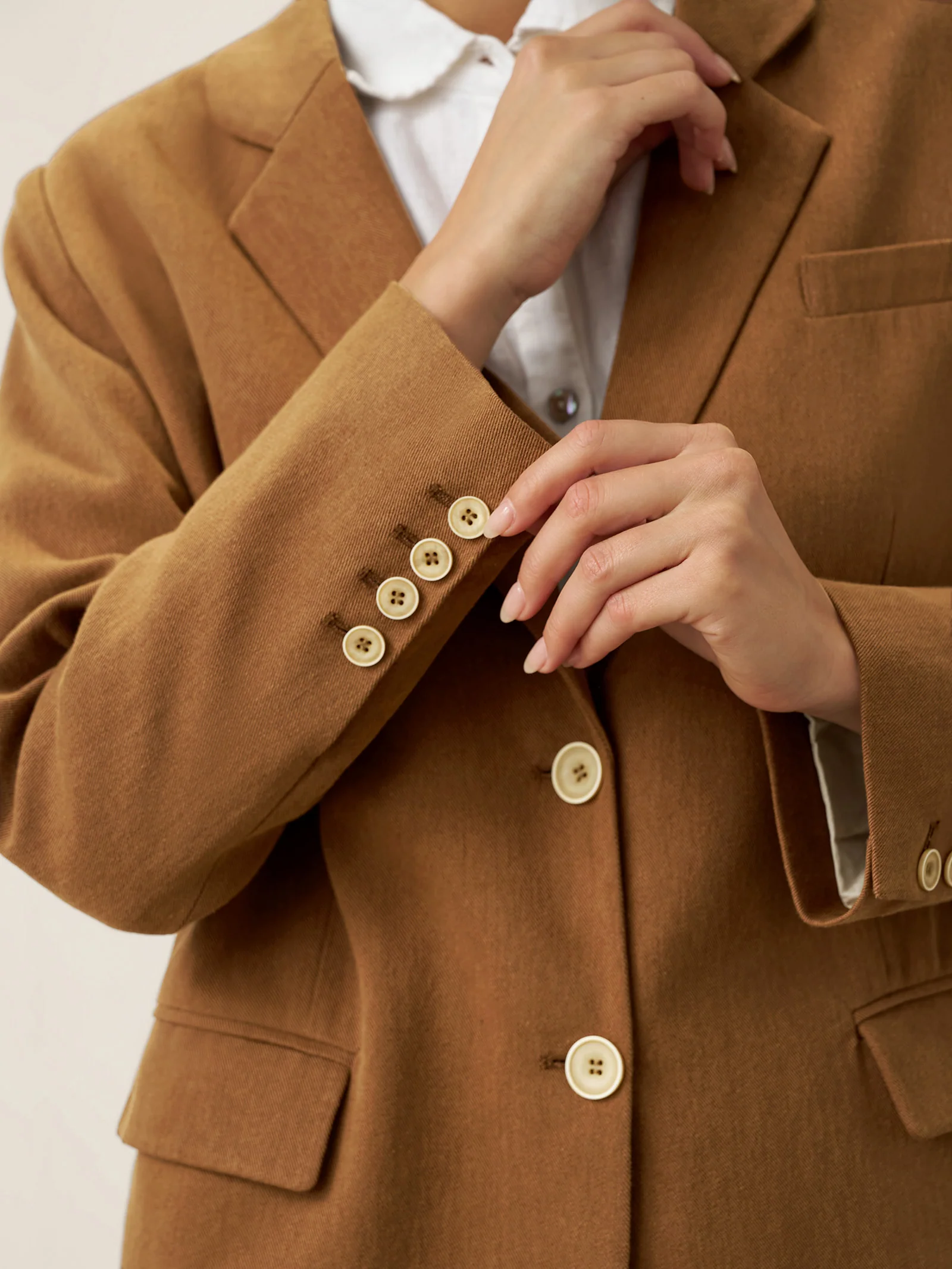 Lyocell Linen Tailored Blazer CASSIDY - Image 6