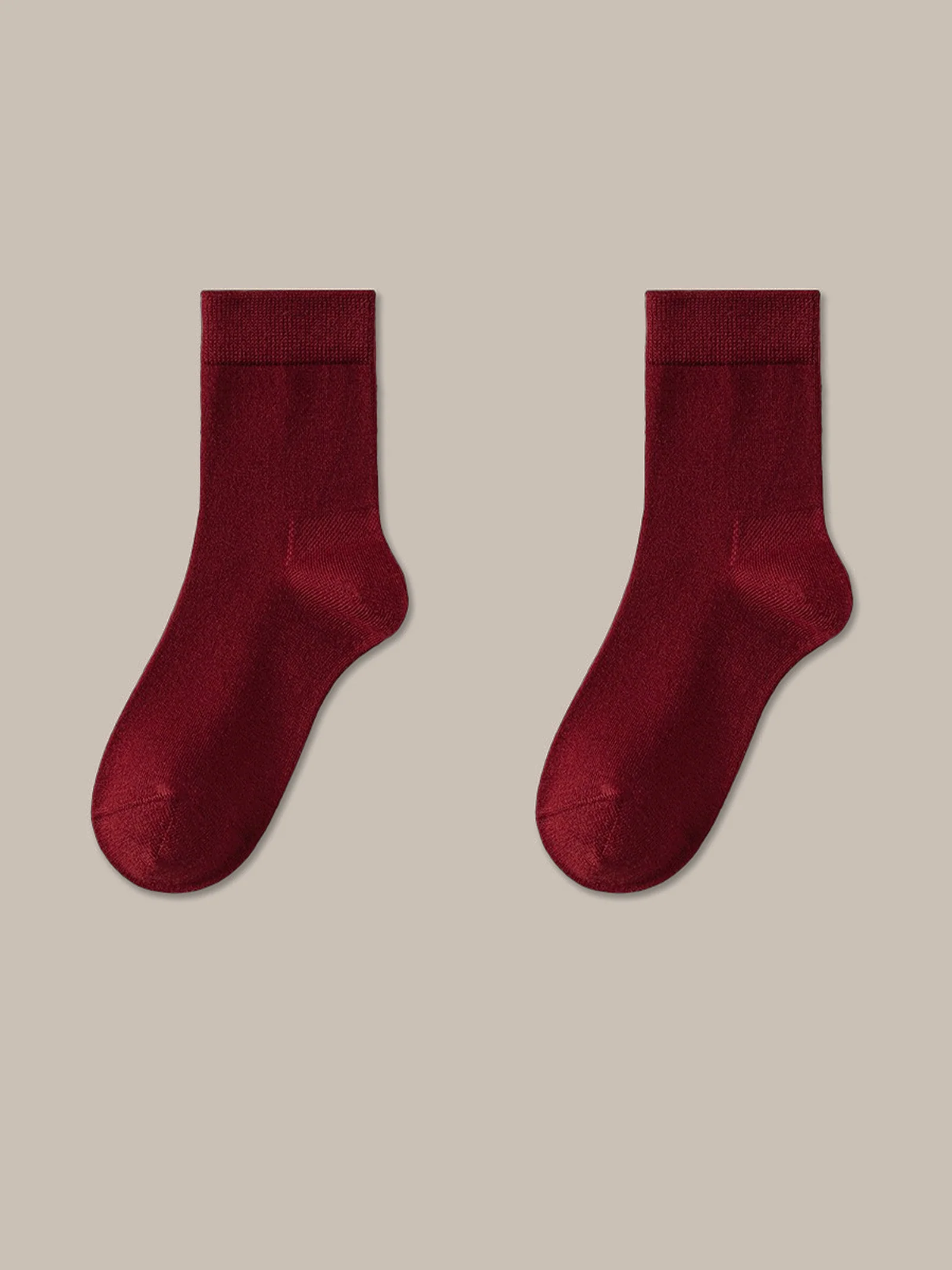 Wool Blend Warm Thick Knit Socks - Image 2