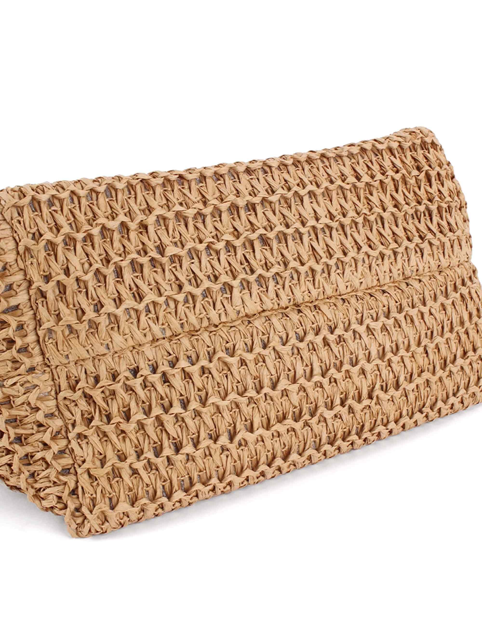 Woven Tapered Tote - Image 6